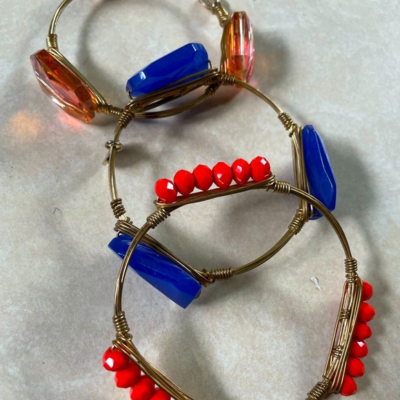 Orange & Blue bangles from Bourbon & Boweties - Picture 3 of 7